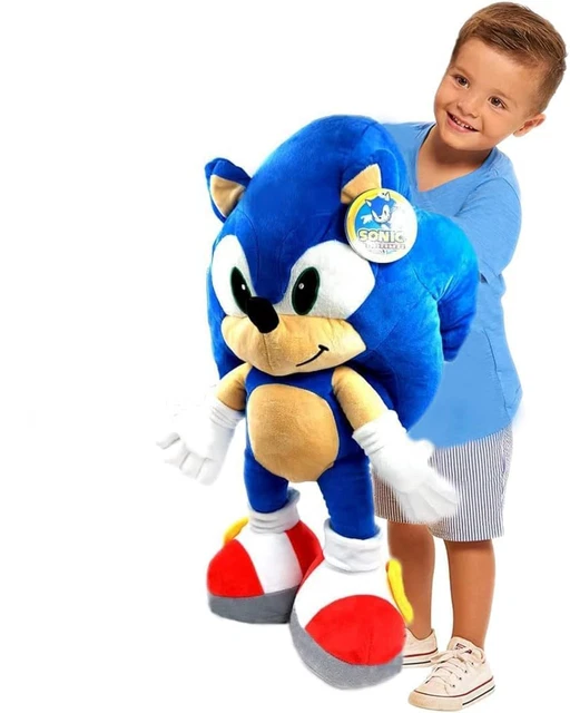 SONIC THE HEDGEHOG XXL Sonic Tails Knuckles Softtoy Plush Selection 30 ...
