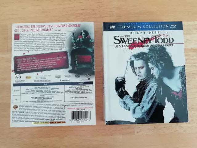 Sweeney Todd (blu-ray + dvd) Premium Collection