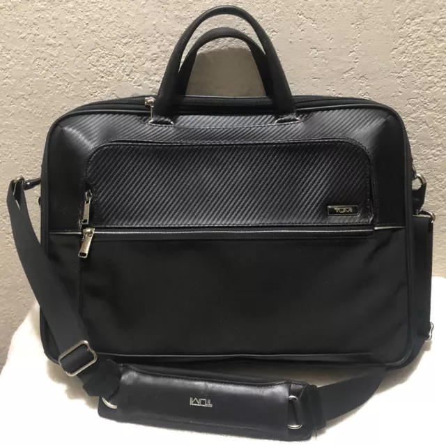 Tumi 'Arrive' Black Laptop Briefcase 30310D0 $745