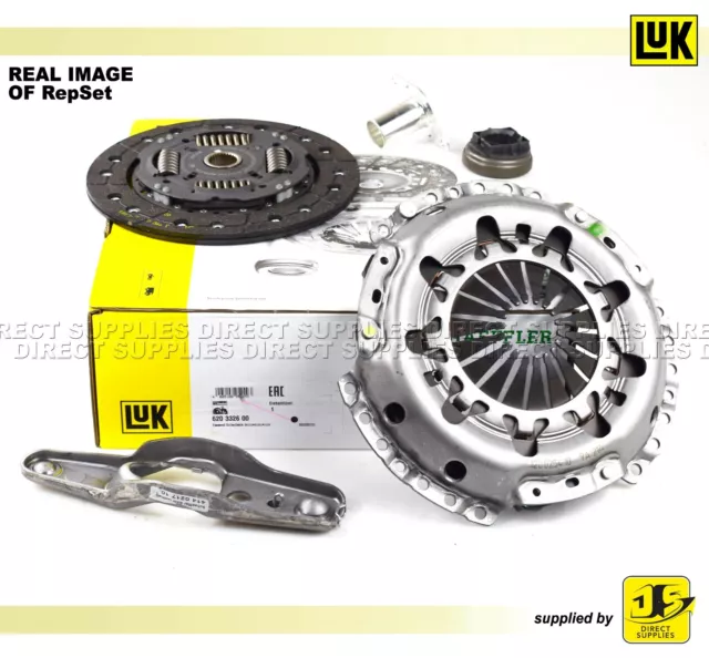 LuK CLUTCH KIT 620332600 FITS AUDI A2 SEAT SKODA VW GOLF NEW BEETLE POLO 1.4