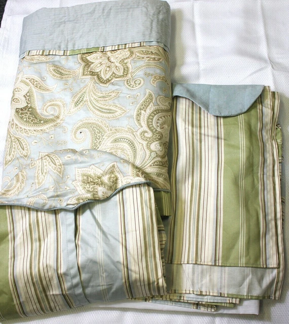 Bonito Bolso De 3 Piezas Con Manta Verde Plisada Azul Verde Marissa Nicole Bebé