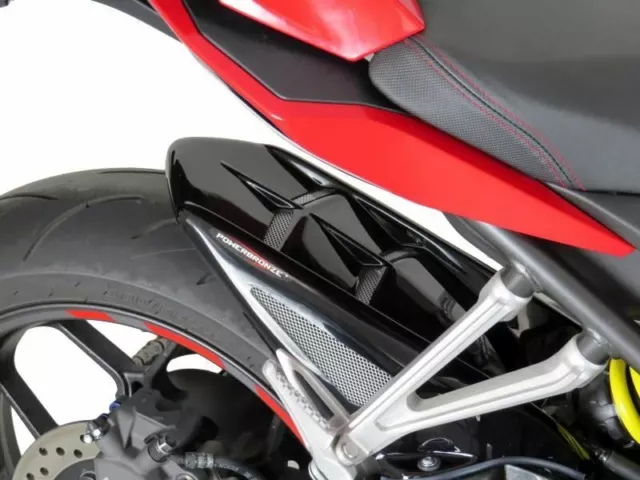 Honda CB650F & CBR650F  14-2018  Rear Hugger by Powerbronze Carbon Look & Silver