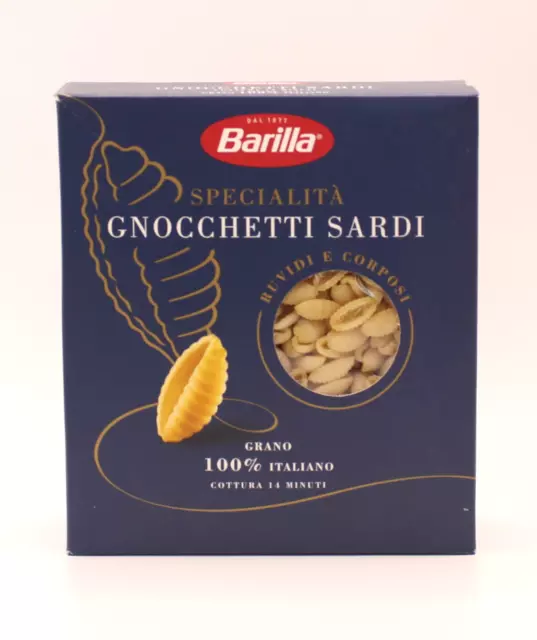 2,5kg Barilla Specialità Gnocchetti Sardi Teigwaren Aus Hartweizengrieß 5x500g