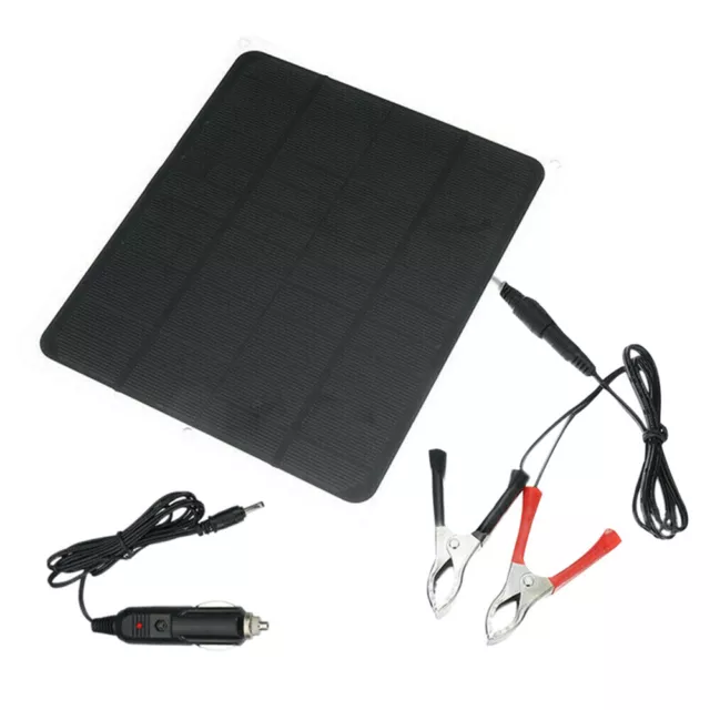 12V 20W New Car Boat Yacht Solar Panel Battery Charger Power Supply Outdoor