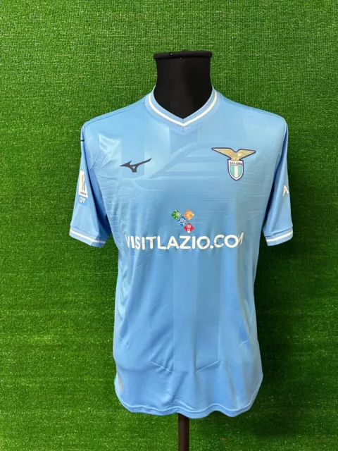 Maglia Lazio GUENDOUZI Match Issued Worn Shirt Preparata Indossata Jersey France 3