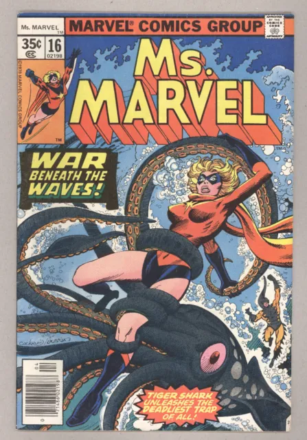 Ms. Marvel # 16 - 1st Mystique cameo VF/NM Cond. ( 1978)