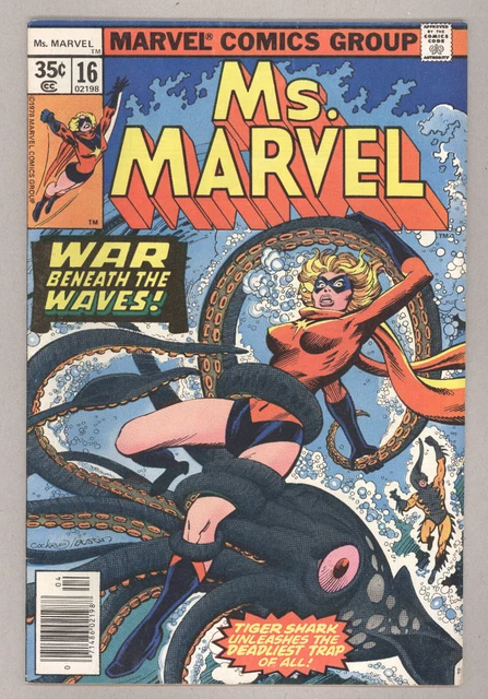 Ms. Marvel # 16 - 1st Mystique cameo VF/NM Cond. ( 1978)