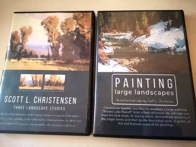 Scott L Christensen - Painting Large Landscapes & Three Landscape Studies