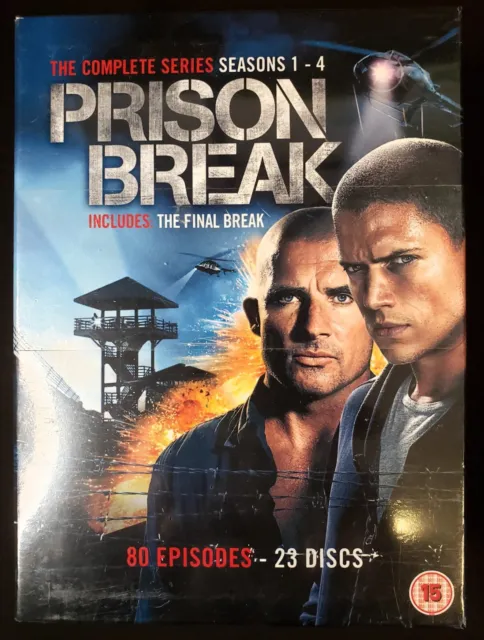 Prison Break: Complete Series (1-4) + Final Break New & Sealed!