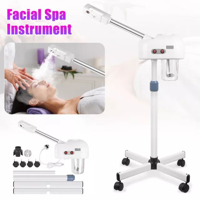 UKCA Pro Stand Facial Steamer Ozone & Aroma Steam Beauty Salon Spa Instrument