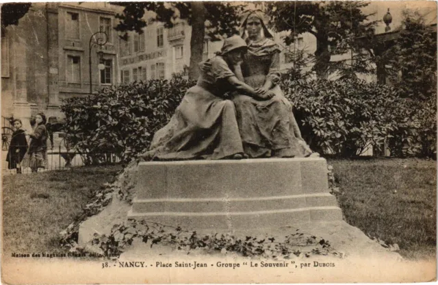 CPA Nancy-Place Saint Jean-Groupe "Le Souvenir" by Dubois (187164)