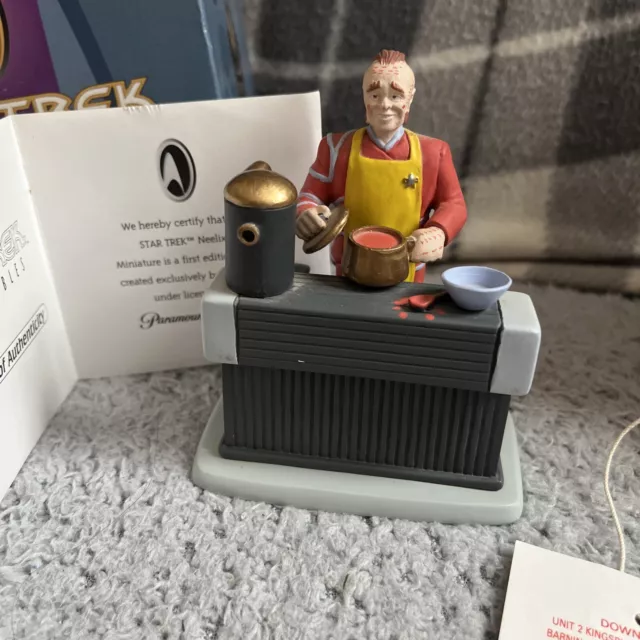 1996 Star Trek Voyager - Neelix Applause Miniature Limited Edition - Caretaker