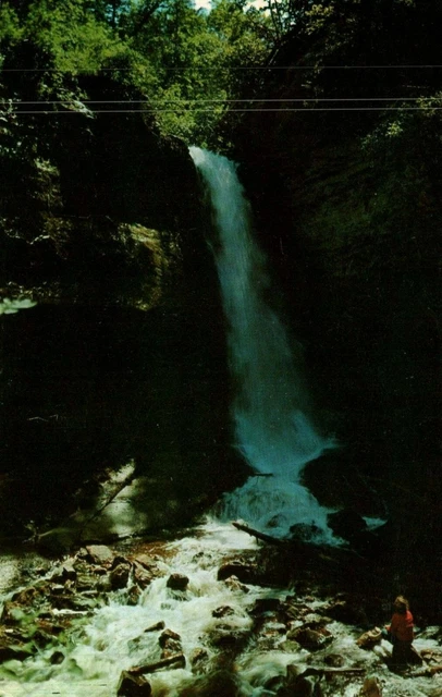 Munising Michigan MI Miners Falls Postcard