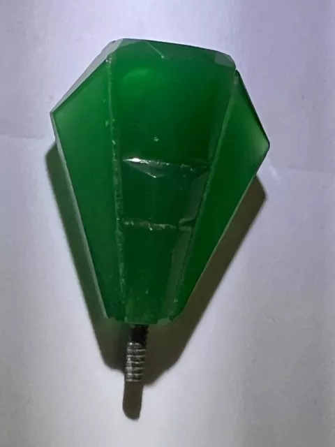 Green Crystal Glass Knobs Pulls For Home Cabinet, Drawer Or Door Set Of 6