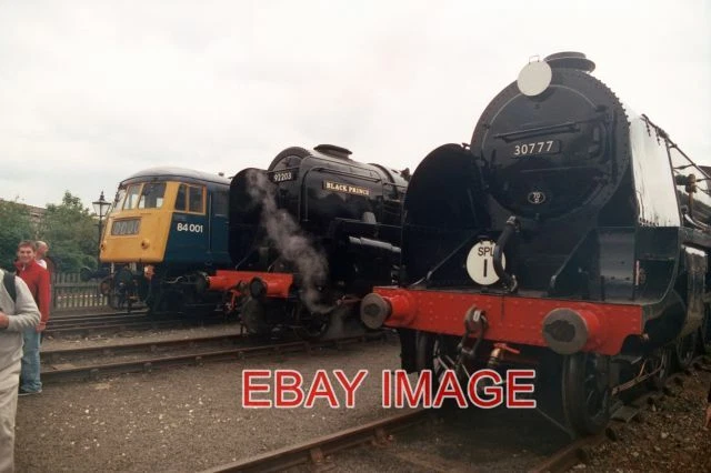 PHOTO SR Loco No 30777 Class 9F 92203 And Class 84 84001 At The York ...