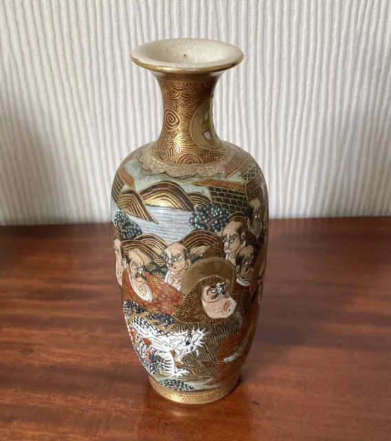 japanese satsuma vases antique