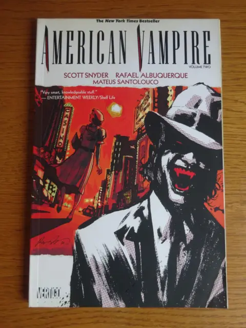 American Vampire volume 2 (two), Vertigo/DC, paperback graphic novel/comic book
