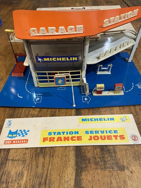 Garage Voiture Vintage Charton Années 90 - Boîte, Notice - Jouet électronique