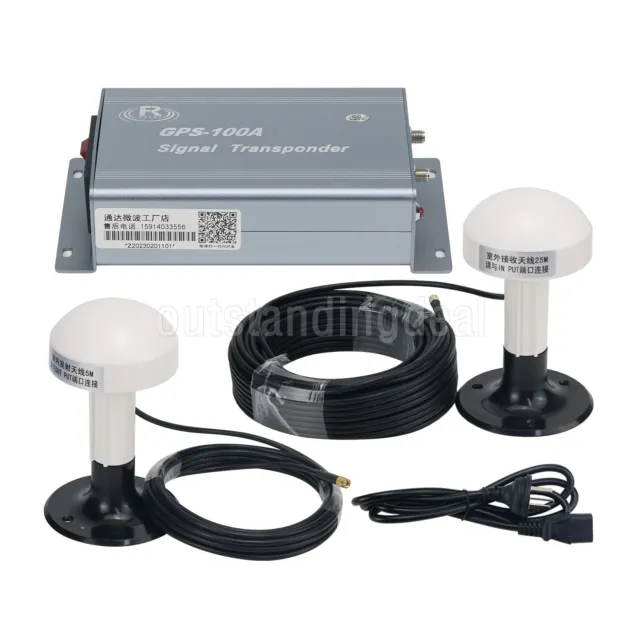 GPS-100A GPS Signal Amplifier Satellite Signal Transponder Coverage Expansion SZ