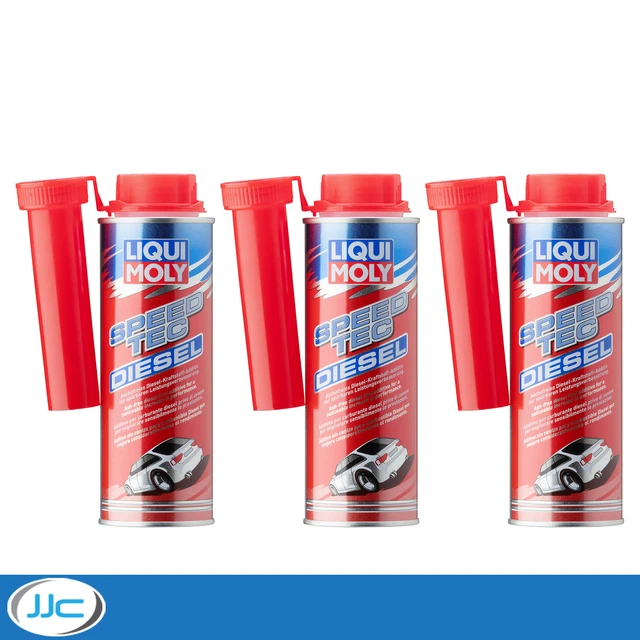 3 X 250ML Liqui Moly Speed Tec Diesel Additive Treats 70L / DPF