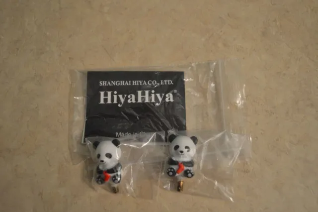 HiyaHiya Interchangeable PANDA Cable Stoppers (Set of 2) for Large Cable