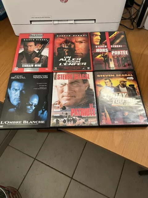 Lot De 6 Dvd Steven Seagal