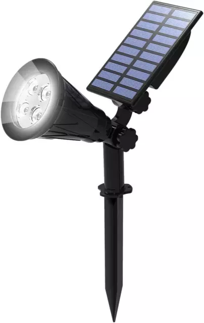 Lampe Solaire Extérieur, Solaire Projecteur, Extérieur Sans Fil Etanche IP65 Lam