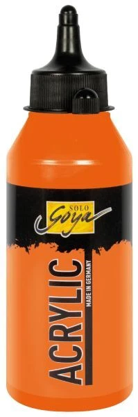 Kreul Solo Goya Acrylic echtorange 250 ml  Künstlerfarben