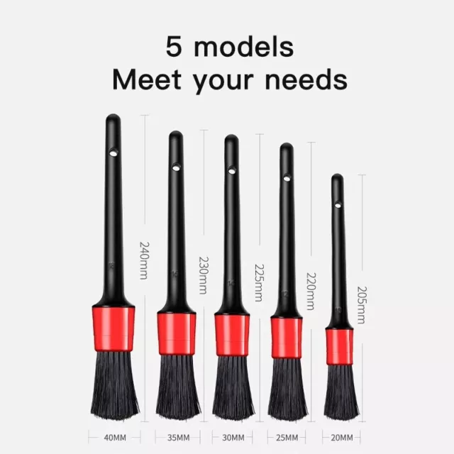 ✅✅5pcs Car Wash Brush Detail Small Automotive Interior Cleaning Tools✅✅