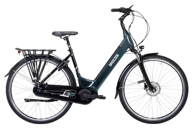 Breezer Powertrip Evo 3.2+ LS E-Bike 2022 pearl pine green frame size 55cm