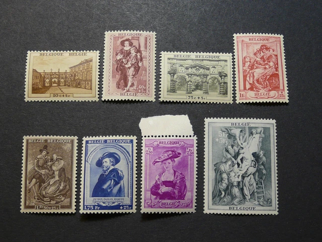 Belgien, Mi.-Nr.: 506-513 , postfrisch ,MNH, KW : 100,00