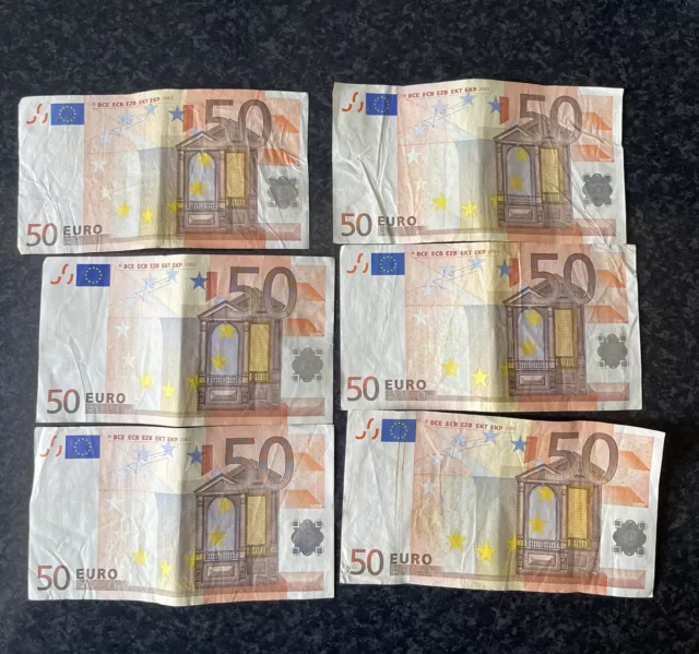 Euros Holiday Money €300 Left Over Travel Money