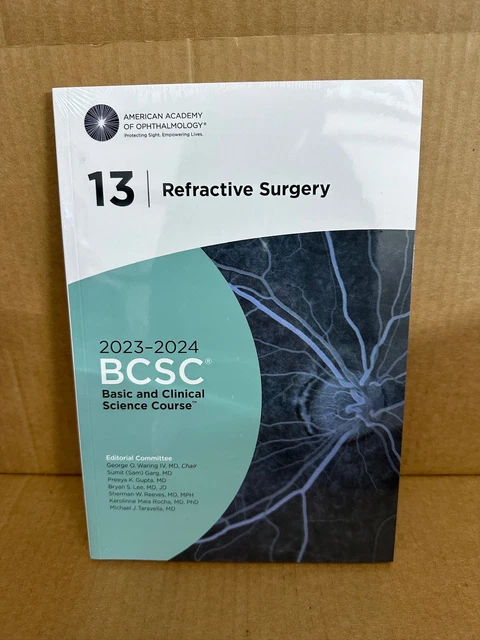 2023-2024 Refractive Surgery Basic and Clinical Science Course Section 13 Book