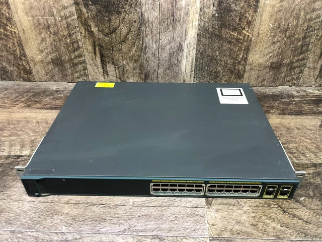 CISCO CATALYST 2960 PoE 24PC 24-Port Ethernet Switch *TESTED WORKING ...