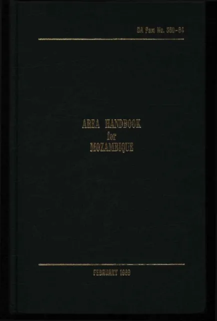 Area Handbook for Mozambique. Herrick, Allison Butler: