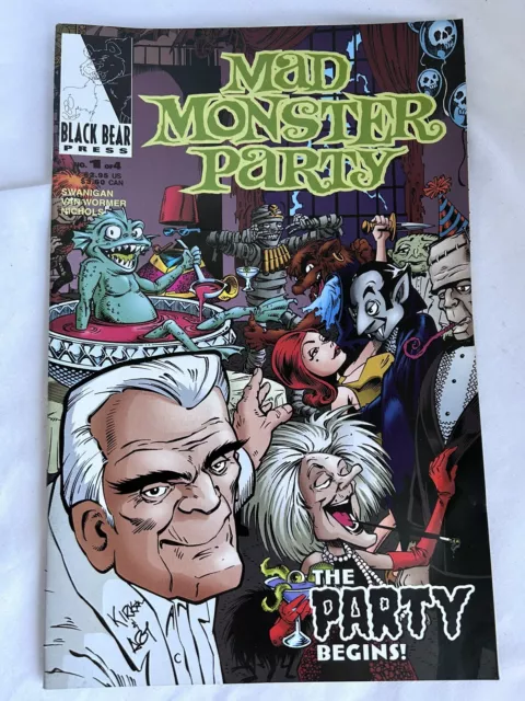 Mad Monster Party #1 Black Bear Press 1999 Horror Comic Boris Karloff One Shot