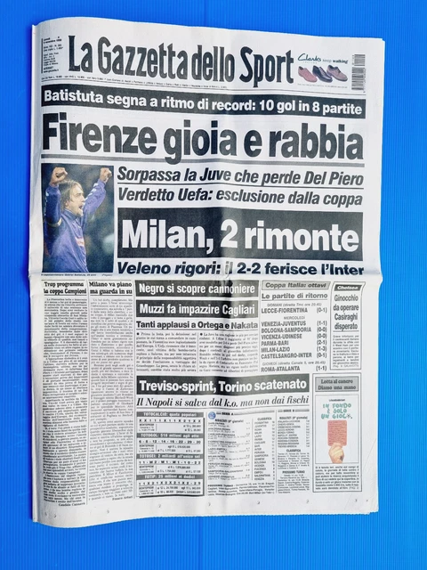 Gazzetta Dello Sport – 12 Janvier 1970 – Cagliari 4-0, Gigi Riva – Bologna – Juventus