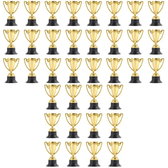 48 Pcs Trophées Et Médailles Enfants Prix Trophée Football Trophée