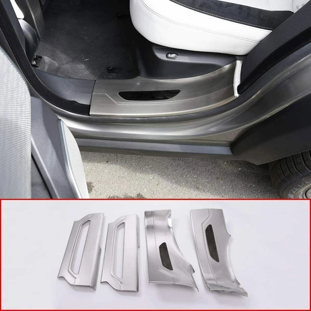 4Pcs Door Guard Sill Scuff Threshold Plate Fits for Range Rover Velar 2017-2021