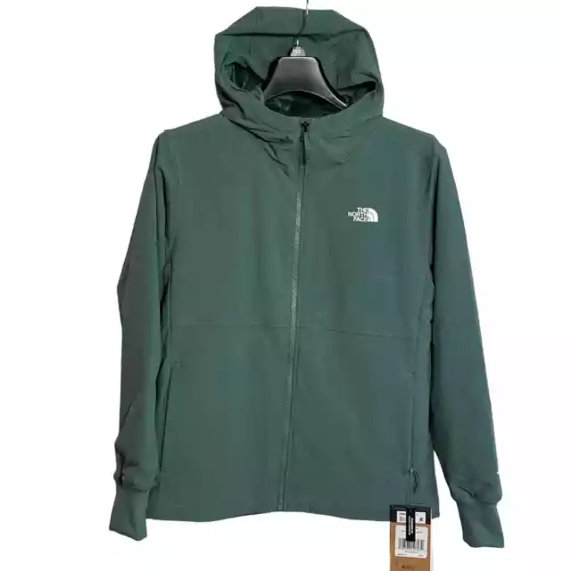 The North Face Shelbe Raschel Hoodie Coat, Dark Sage, M