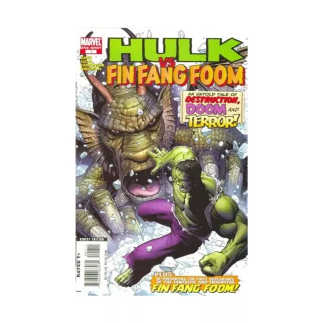 Marvel Comics Incredible Hulk Hulk vs. Fin Fang Foom EX