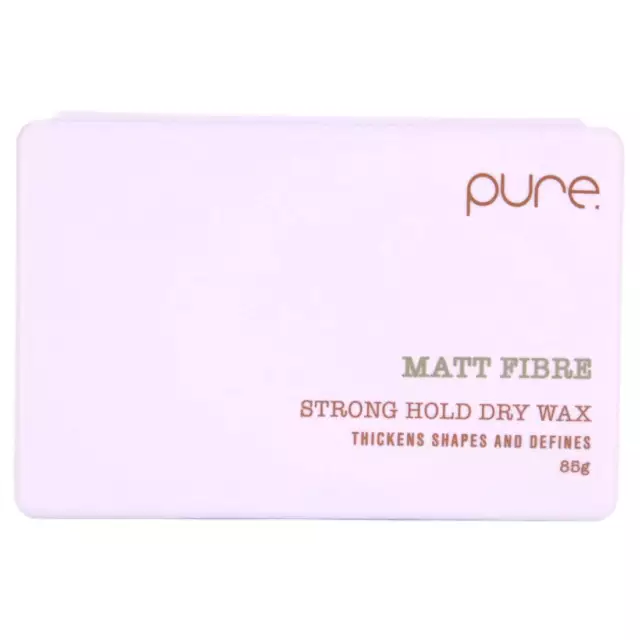 Pure Matt Fibre Dry Hair Wax 85g