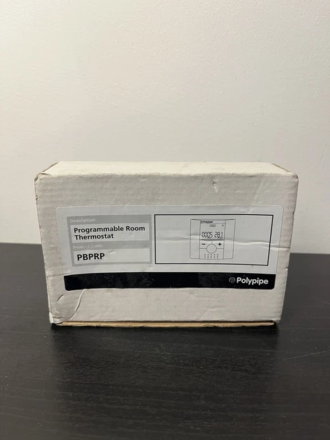 POLYPIPE PROGRAMMABLE ROOM Thermostat New in box PBPRP Quality £40.00 -  PicClick UK