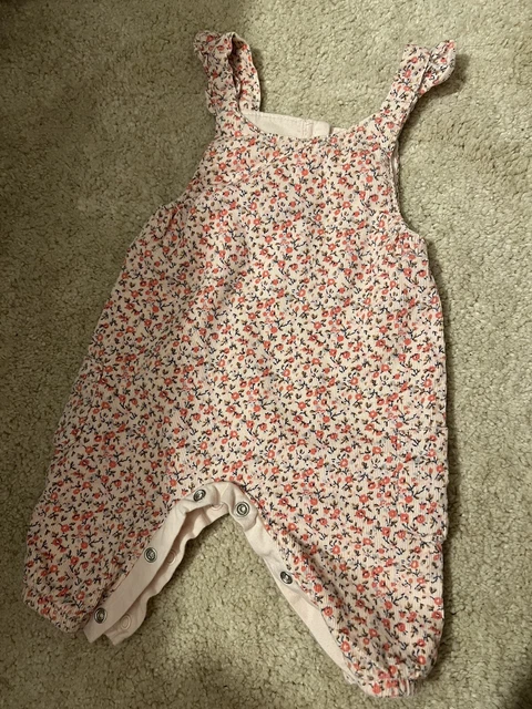 Next baby girl dungarees 0-3 months