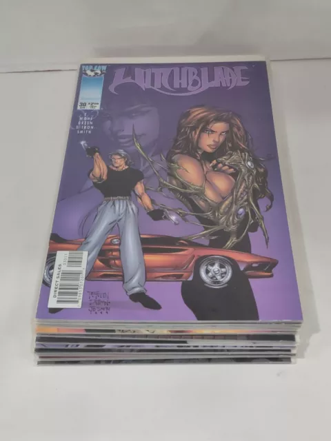 Lot of 13 Different Issues of Witchblade 30-43 Michael Turner Image Top Cow