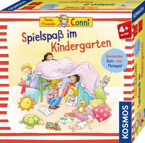 KOSMOS 682583 - Meine Freundin Conni, Spielspaß im Kindergarten, Suchspiel, Merk