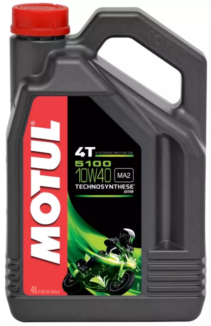 Huile 4 Temps Motul 5100 10W40 4L 104068