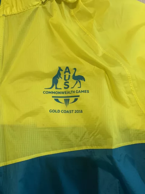 Commonwealth Games Gold Coast 2018 Windbreaker Diadora Jacket Australia  XL RARE 3