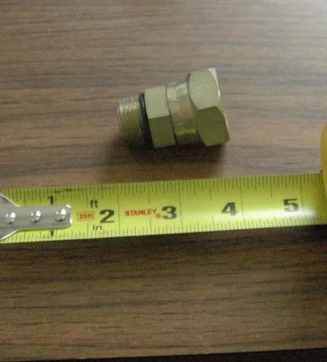 JOHN DEERE ADAPTER FITTING PART NUMBER AU12217 (Lot of 3)