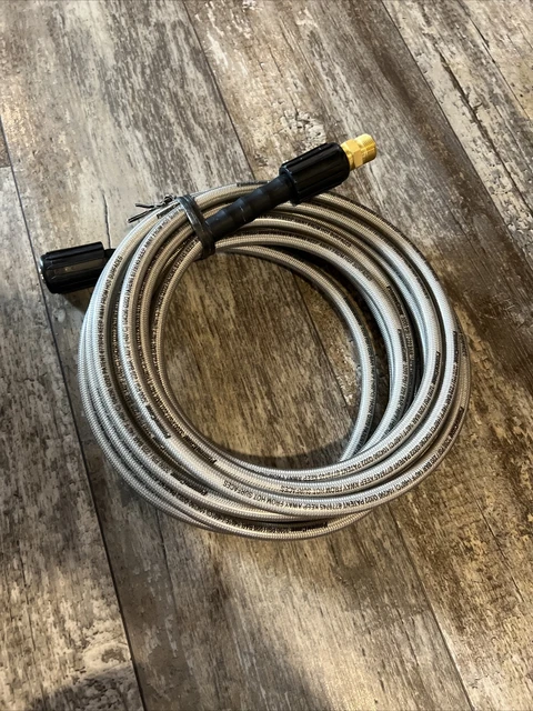 Power Care 25ft x ¼" 3200psi M22 Connector Pressure Washer Hose